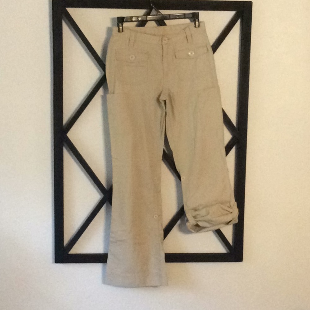 Girls Gap Khakis adjustable lengths
